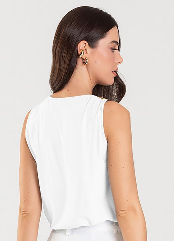 Dianna - Regata Feminina Branco 2