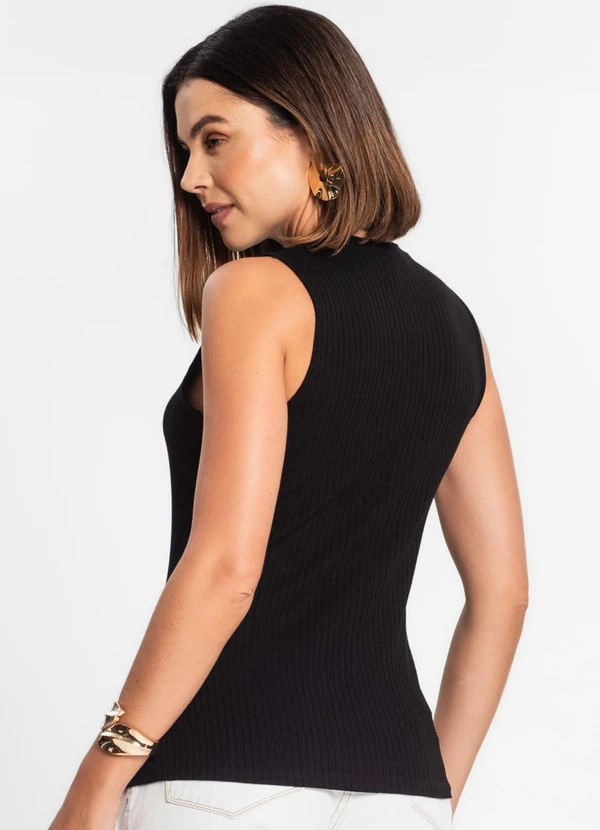 Rovitex - Regata Feminina Canelada Preto 2