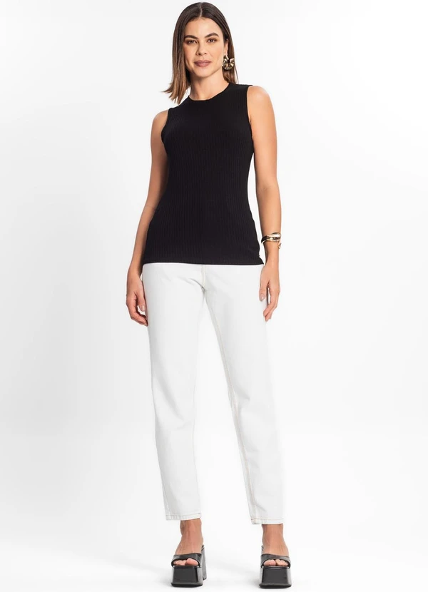 Rovitex - Regata Feminina Canelada Preto 3