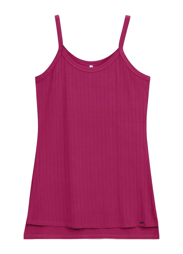 Marialícia - Regata Feminina Canelada Rosa 3