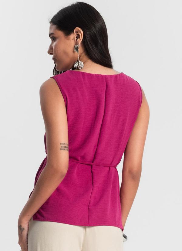 Rovitex - Regata Feminina com Amarração Rosa 2