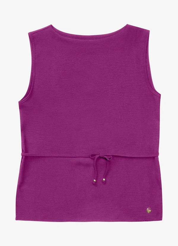 Rovitex - Regata Feminina com Amarração Roxo 5