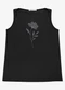 Endless - Regata Feminina com Bordado Decote Canoa Rosa - variação: Preto