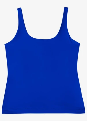 Endless - Regata Feminina com Decote em U Azul - ENDLESS