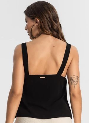 Endless - Regata Feminina com Detalhes Preto - ENDLESS