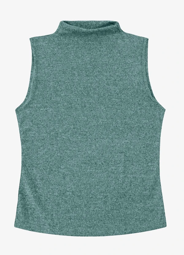 Infinita Cor - Regata Feminina com Gola Verde