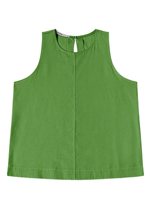 Endless - Regata Feminina Curta Decote Redondo Verde - ENDLESS