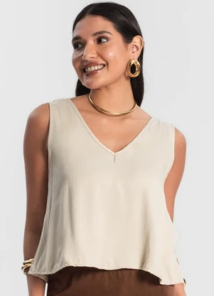 Rovitex - Regata Feminina de Viscose Bege - ROVITEX