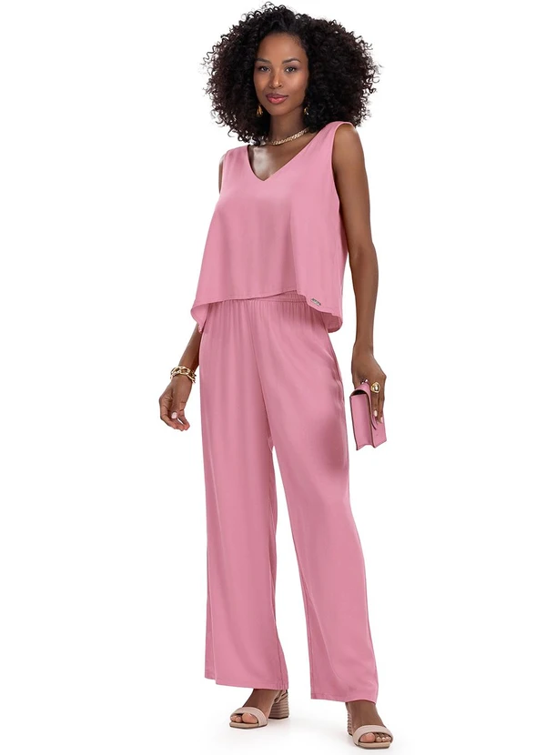 Rovitex - Regata Feminina de Viscose Rosa 2