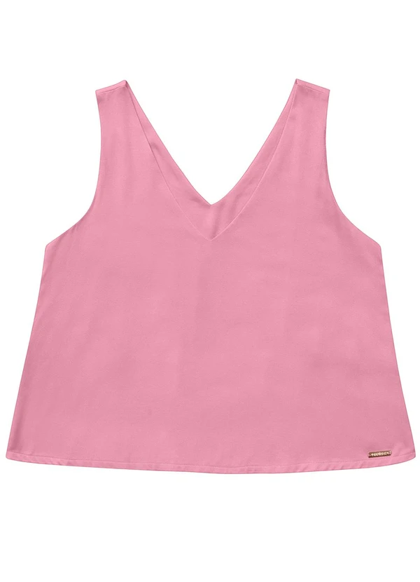 Rovitex - Regata Feminina de Viscose Rosa 3