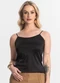 Rovitex - Regata Feminina em Poliamida sem Costura Branco - variação: Preto