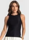 Endless - Regata Feminina em Poly Gorgurinho Preto - variação: Preto