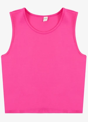Select - Regata Feminina em Ponto Roma Rosa - SELECT