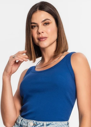 Rovitex - Regata Feminina em Ribana Azul - ROVITEX