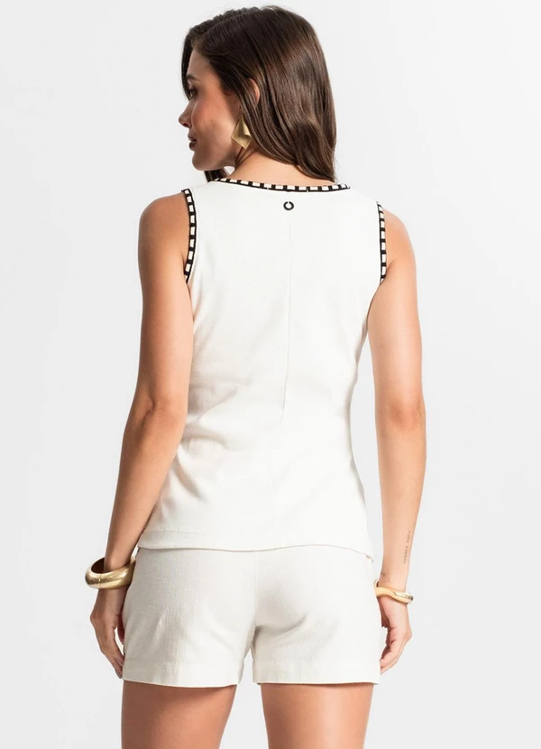 Endless - Regata Feminina em Ribana Bege 4