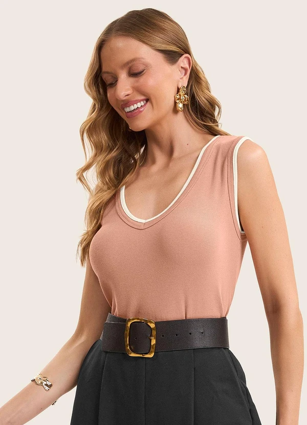 Rovitex - Regata Feminina em Ribana Marrom