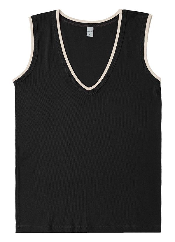 Rovitex - Regata Feminina em Ribana Preto