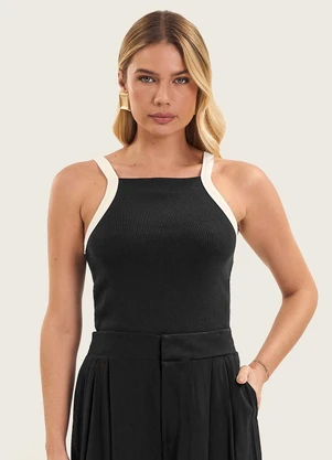 Endless - Regata Feminina em Ribana Preto - ENDLESS