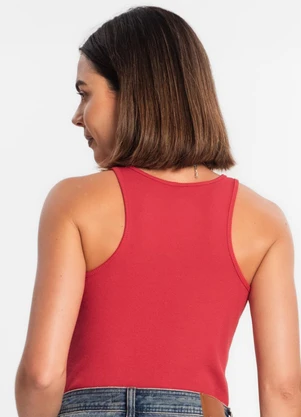 Rovitex - Regata Feminina em Ribana Vermelho - ROVITEX