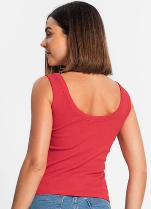 Rovitex - Regata Feminina em Ribana Vermelho - ROVITEX