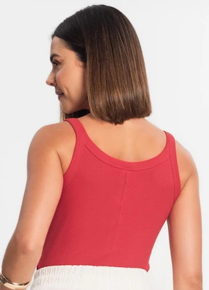 Rovitex - Regata Feminina em Ribana Vermelho - ROVITEX