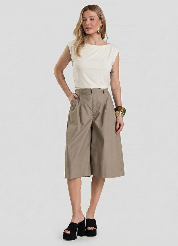 Dianna - Regata Feminina em Visco Tricot Bege 3