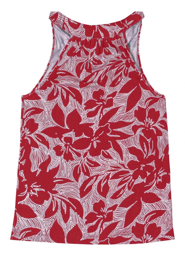 Rovitex - Regata Feminina em Viscotorcion Vermelho