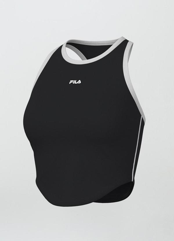 Fila - Regata Feminina Essential Training Preto 13