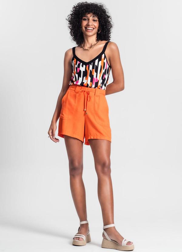 Rovitex - Regata Feminina Estampa Rosa 3