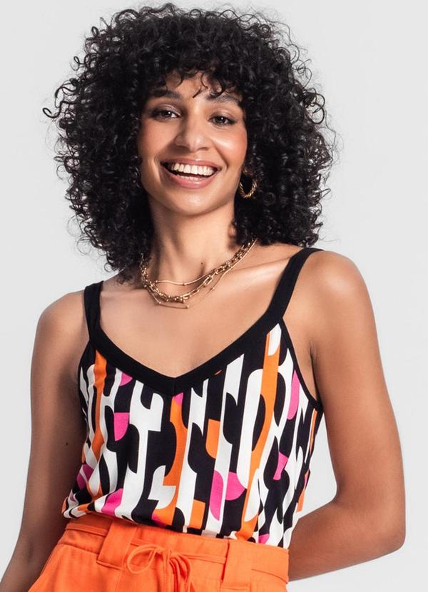 Rovitex - Regata Feminina Estampa Rosa 4