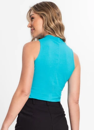 Endless - Regata Feminina Gola Alta Azul - ENDLESS