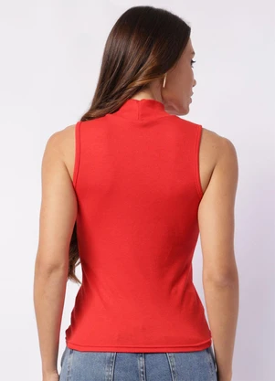Torra - Regata Feminina Gola Alta Coral - TORRA