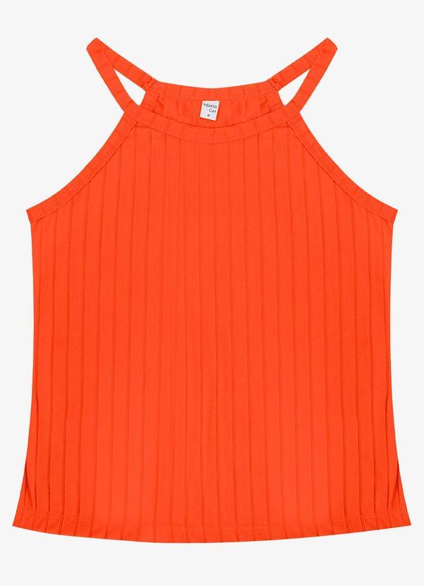 Infinita Cor - Regata Feminina Infinita Cor Vermelho