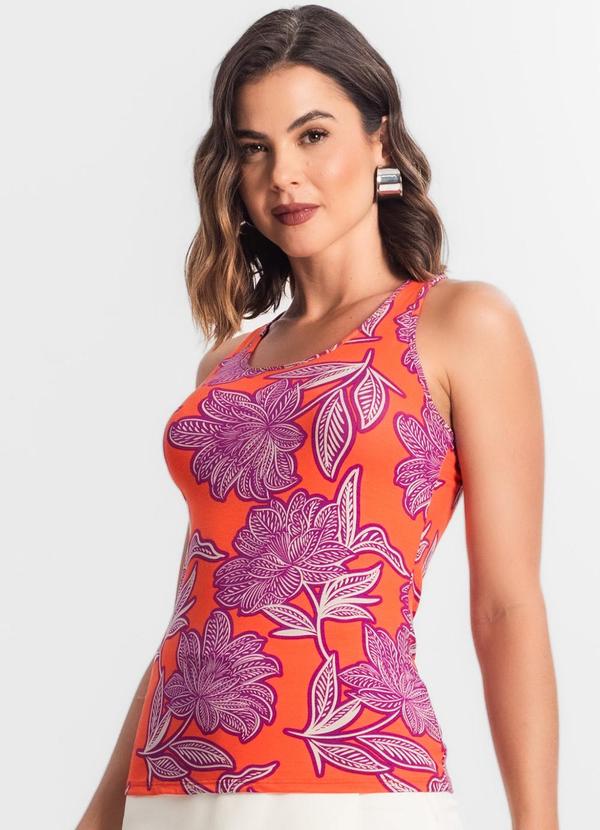 Select - Regata Feminina Laranja