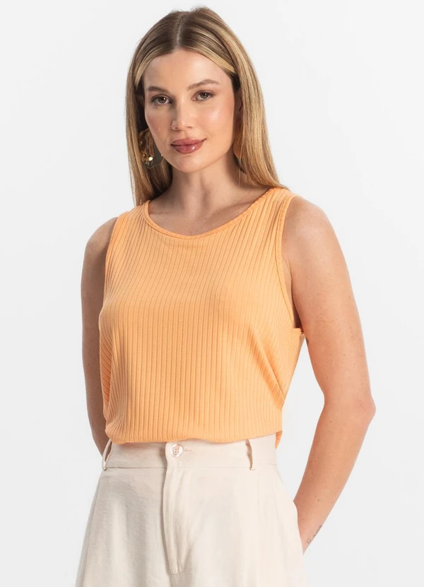 Select - Regata Feminina Laranja