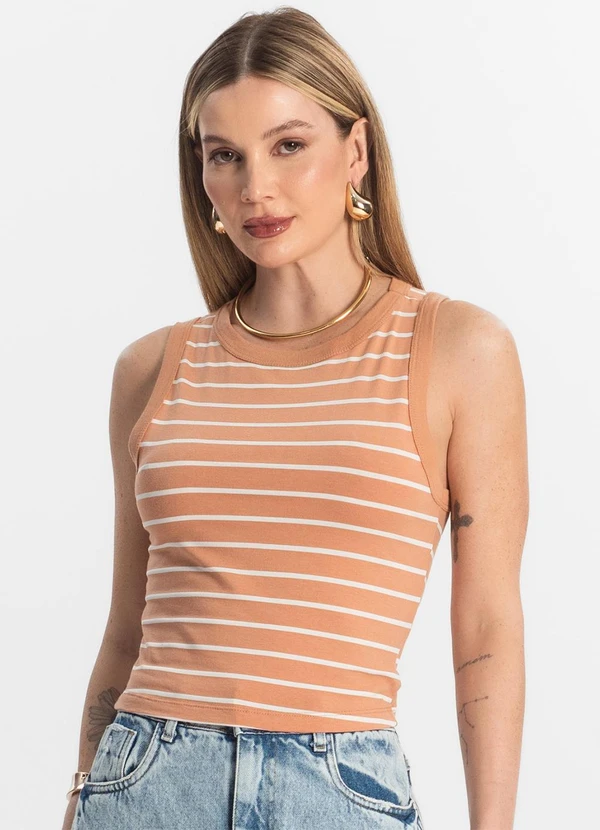 Rovitex - Regata Feminina Marrom