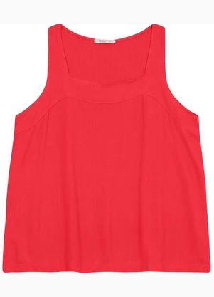 Secret Glam - Regata Feminina Plus Size Laranja - SECRET GLAM