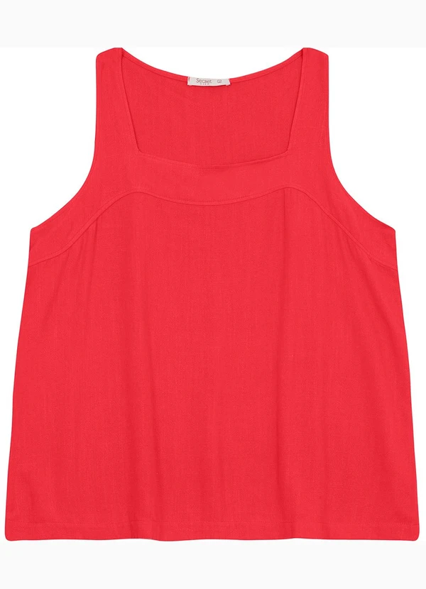 Secret Glam - Regata Feminina Plus Size Laranja 2