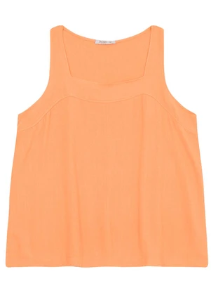 Secret Glam - Regata Feminina Plus Size Laranja - SECRET GLAM