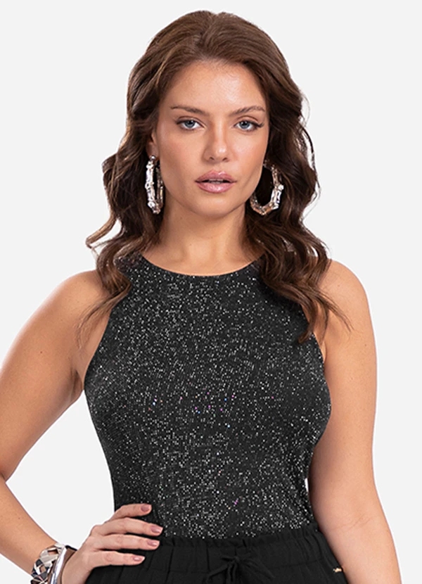 Endless - Regata Feminina Preto