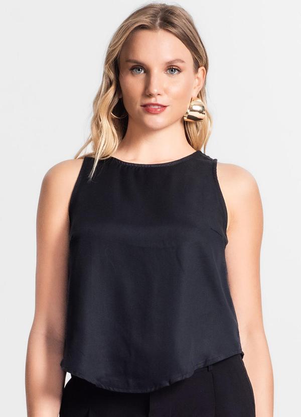 Endless - Regata Feminina Preto