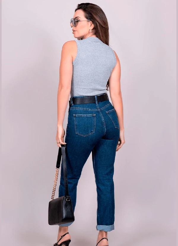 Hiatto Confecção - Regata Feminina Ribana Canelada Mescla 2