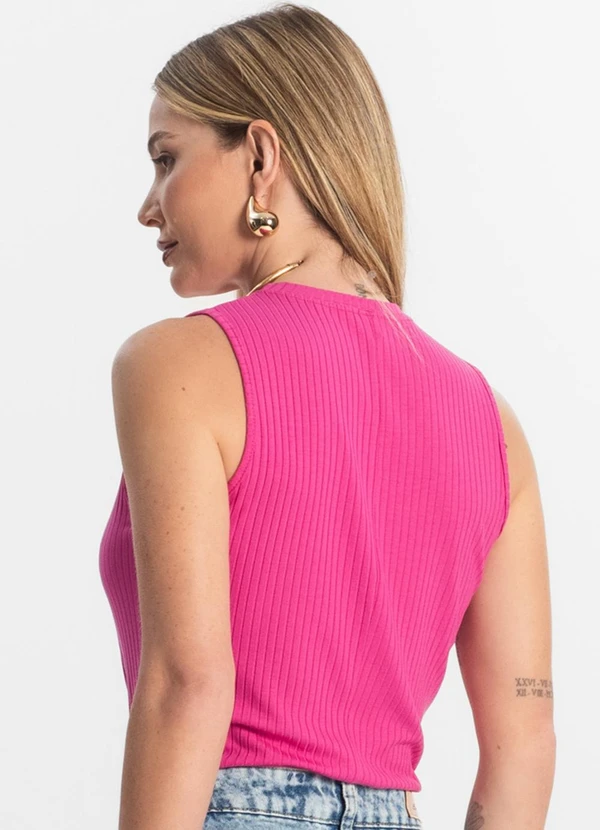 Rovitex - Regata Feminina Ribana Canelada Rosa 2