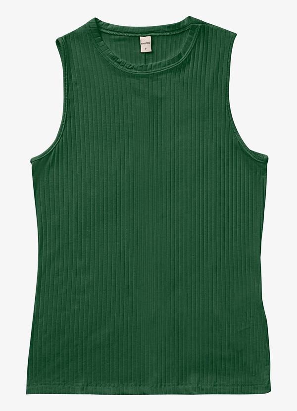 Rovitex - Regata Feminina Ribana Canelada Verde 4