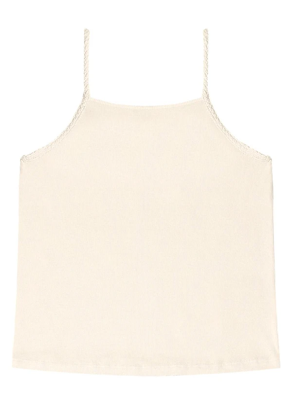 Rovitex - Regata Feminina Ribana de Viscose Bege 3