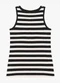 Rovitex - Regata Feminina Ribana de Viscose Marrom - variação: Preto