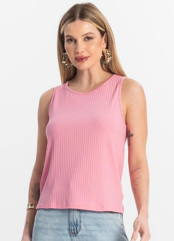 Select - Regata Feminina Rosa
