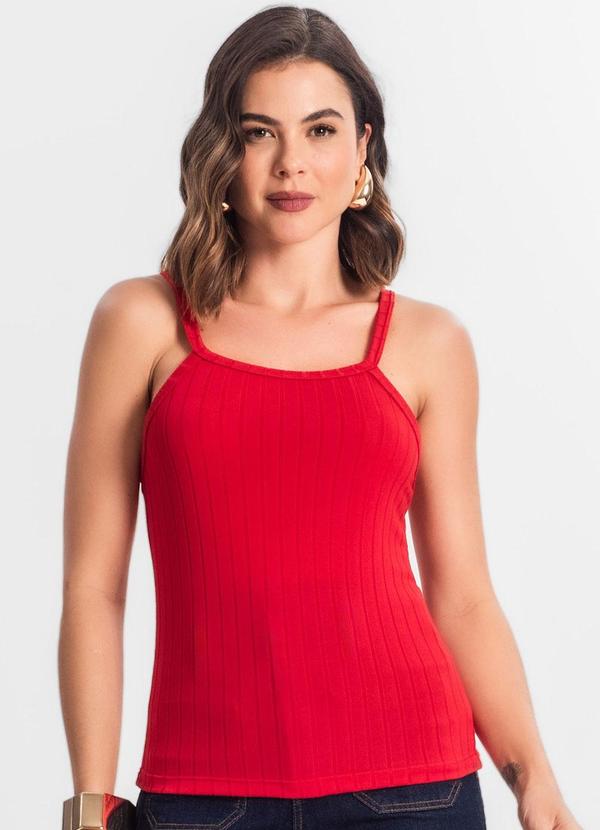 Infinita Cor - Regata Feminina Vermelho