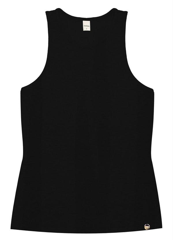 Rovitex - Regata Feminina Visco Tricô Preto 4