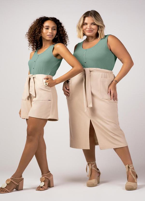 Marialícia - Regata Feminino Adulto Verde 3